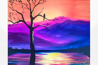 Paint Nite: Are You Lonesome Tonight